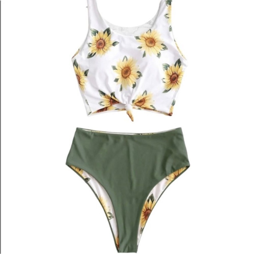 Sunflower reversible bikini